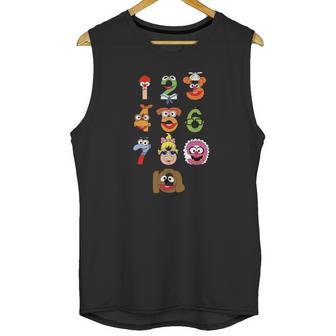 Muppet Babies Numbers Unisex Tank Top | Favorety UK