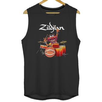 The Muppet Playing Drum For Avedis Zildjian Shirtc Unisex Tank Top | Favorety DE