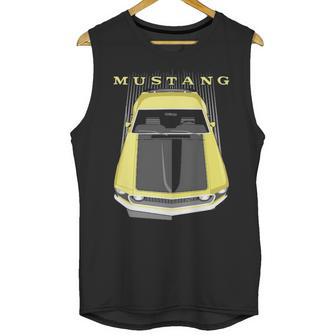 Mustang Boss 69 Yellow Unisex Tank Top | Favorety DE