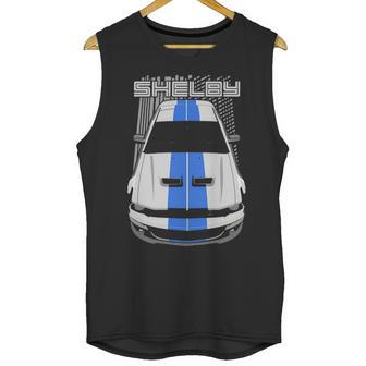 Mustang Shelby Gt500 2007 2009 White Unisex Tank Top | Favorety UK