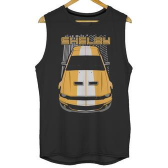 Mustang Shelby Gt500 2007 2009 Yellow Unisex Tank Top | Favorety AU