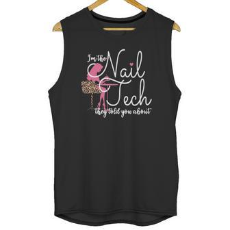 Nail Tech Artist Nail Technician Pedicurist Manicurist Unisex Tank Top | Favorety DE