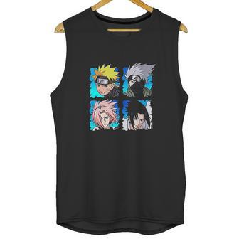 Naruto Shippuden 4 Heads Unisex Tank Top | Favorety CA