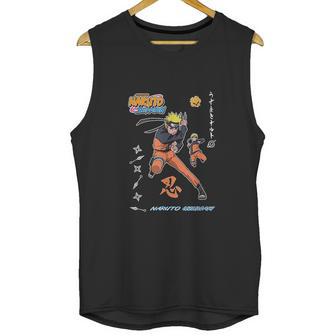 Naruto Shippuden Vintage Style Badges Unisex Tank Top | Favorety DE