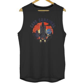 Nasa Cape Canaveral Beach Launch Sunset Unisex Tank Top | Favorety UK