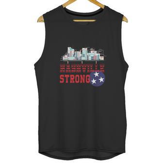 Nashville Strong Simple Unisex Tank Top | Favorety