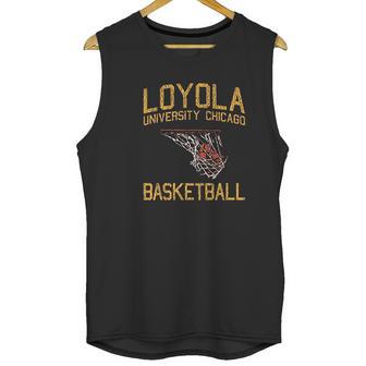 Ncaa Faded Retro Basketball Team Color Unisex Tank Top | Favorety AU