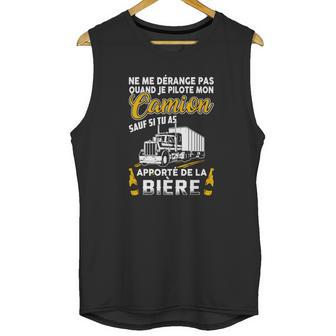 Ne Me Dérange Pas Quand Je Pilote Unisex Tank Top | Favorety