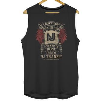 New Jersey Transit Corporation Unisex Tank Top | Favorety