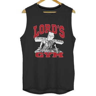 New Motivation Bodybuilder The Lords Gym Cool Design Unisex Tank Top | Favorety