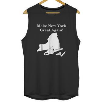 Make New York Great Again Supporting 2 States Unisex Tank Top | Favorety