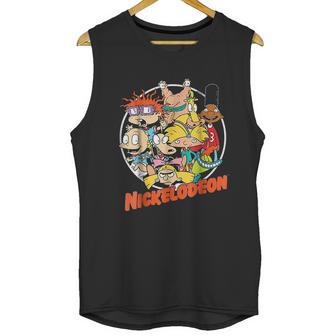 Nickelodeon Classic 90S Show Character Logo Unisex Tank Top | Favorety AU