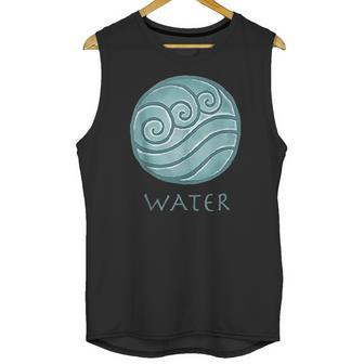 Nickelodeon Painted Water Element Unisex Tank Top | Favorety