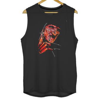 Nightmare On Elm Street Freddys Face Unisex Tank Top | Favorety DE