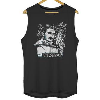 Nikola Tesla Funny Unisex Tank Top | Favorety UK