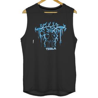 Nikola Tesla Mad Scientist Unisex Tank Top | Favorety CA