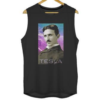 Nikola Teslas Inspiring Science Electricity Unisex Tank Top | Favorety DE