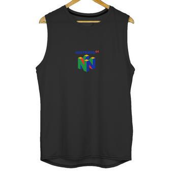 Nintendo 64 Logo Hq High Quality Nintendo Nintendo 6464 Logo Mario Unisex Tank Top | Favorety CA