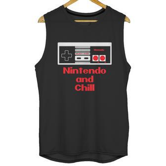 Nintendo And Chill - Nintendo And Chill T-Shirt Unisex Tank Top | Favorety