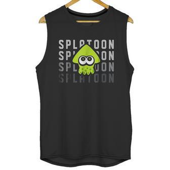 Nintendo Splatoon Gradient Green Squid Graphic Unisex Tank Top | Favorety AU