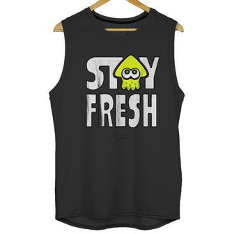 Nintendo Splatoon Neon Stay Fresh Graphic Unisex Tank Top | Favorety CA