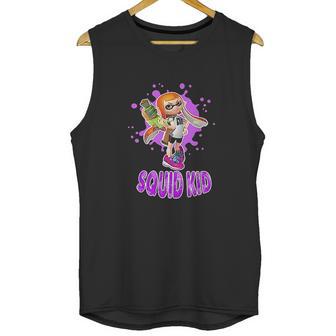 Nintendo Splatoon Squid Kid Pink Splat Unisex Tank Top | Favorety CA