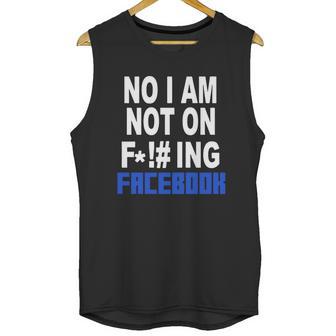 No Facebook T-Shirt Unisex Tank Top | Favorety UK