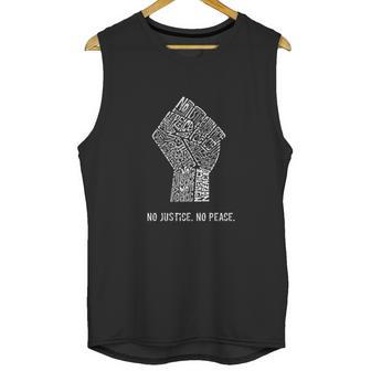 No Justice No Peace Unisex Tank Top | Favorety DE