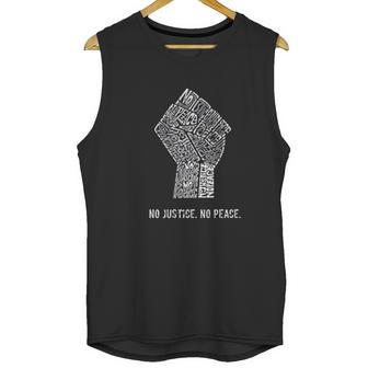 No Justice No Peace Unisex Tank Top | Favorety CA