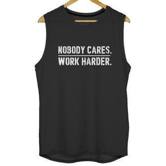 Nobody Cares Work Harder Lamar Jackson Shirt Unisex Tank Top | Favorety CA