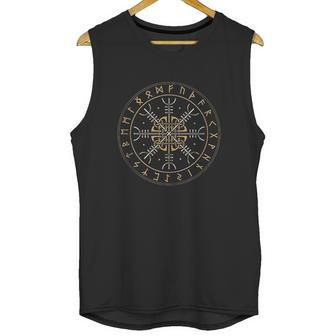 Nordic Viking Symbol Helm Of Awe Unisex Tank Top | Favorety AU