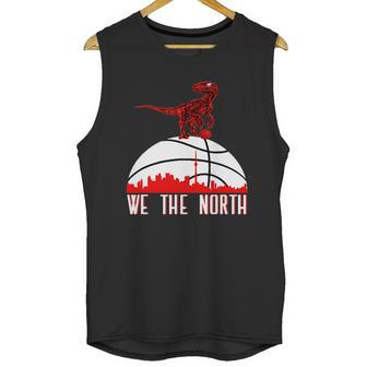 We The North Toronto Raptors Dinosaur Basketball Unisex Tank Top | Favorety