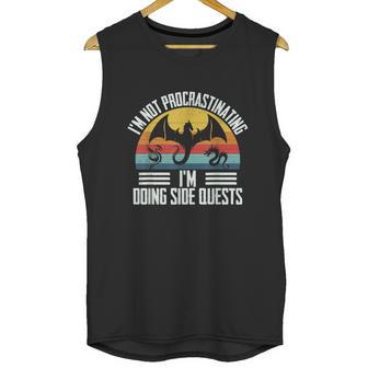 Im Not Procrastinating Im Doing Side Quests Rpg Dice Game Unisex Tank Top | Favorety AU