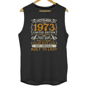 November 1973 49 Years Old 49Th Birthday Gifts Unisex Tank Top | Favorety CA