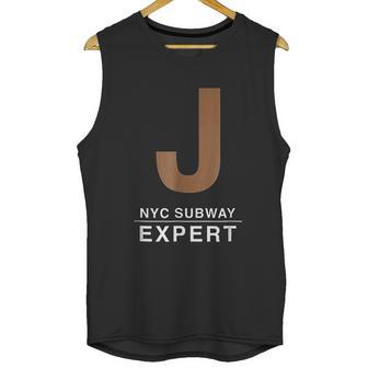 Nyc New York City Subway J Train Expert Graphic Unisex Tank Top | Favorety DE