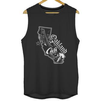 Oakland California Map Unisex Tank Top | Favorety