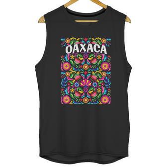 Oaxaca Flores Mexicanas Unisex Tank Top | Favorety