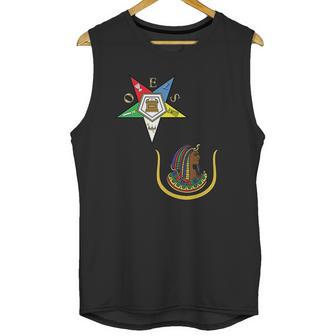 Oes Daughters Of Isis Split Long Pha Eastern Star Doi Unisex Tank Top | Favorety AU