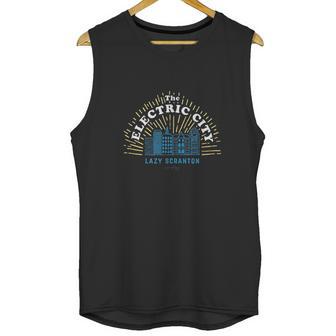 The Office The Electric City Funny Unisex Tank Top | Favorety