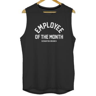 The Office Employee Of The Month With Mifflin Unisex Tank Top | Favorety DE