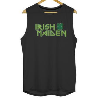 Old Glory St Patricks Day Irish Maiden Juniors Unisex Tank Top | Favorety AU