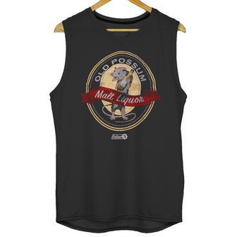 Old Possum Malt Liquor Fallout 76 T-Shirt Unisex Tank Top | Favorety