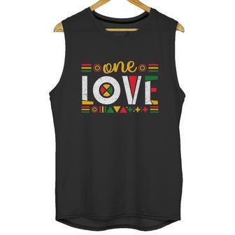 One Love Rasta Reggae Jamaica Music Lover Unisex Tank Top | Favorety