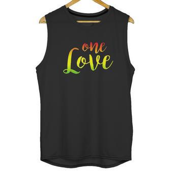 One Love Rasta Reggae Roots Clothing Unisex Tank Top | Favorety UK