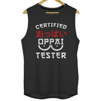 Oppai Tester Mega Milk Anime Unisex Tank Top | Favorety UK