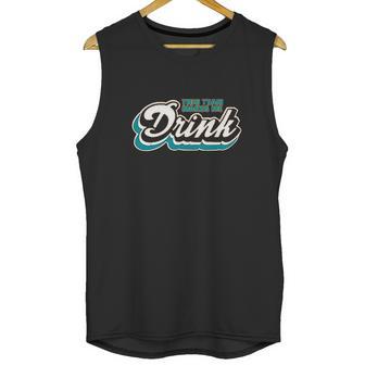 Orange Dolphins This Team Makes Me Drink Unisex Tank Top | Favorety AU