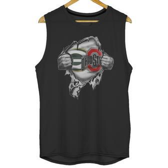 Order Buy Love Green Bay Packers And Ohio State Buckeyes 2018 Gift Long-Shirt - Copy Unisex Tank Top | Favorety AU