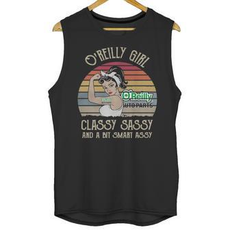 Oreilly Auto Parts Girl Classy Sasy And A Bit Smart Asy Retro Unisex Tank Top | Favorety CA