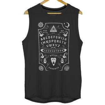 Ouija Board Varsity Goth Emo Occult Unisex Tank Top | Favorety UK