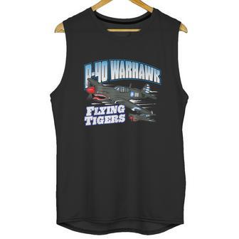 P40 Warhawk Flying Tigers Warbirds Unisex Tank Top | Favorety DE